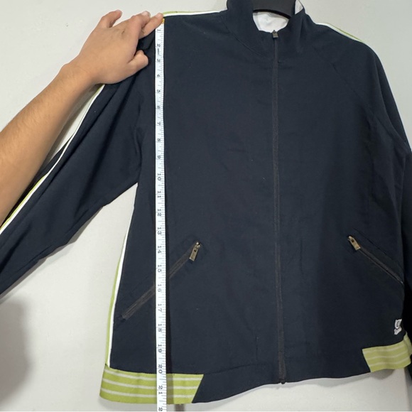 Izod Black and Lime Green Athletic Pants - Picture 9 of 16